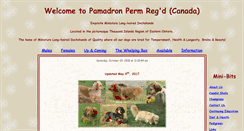 Desktop Screenshot of pamadron.ca